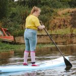 Paddleboard action