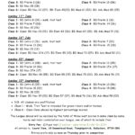 2023 Summer Dressage League Schedule